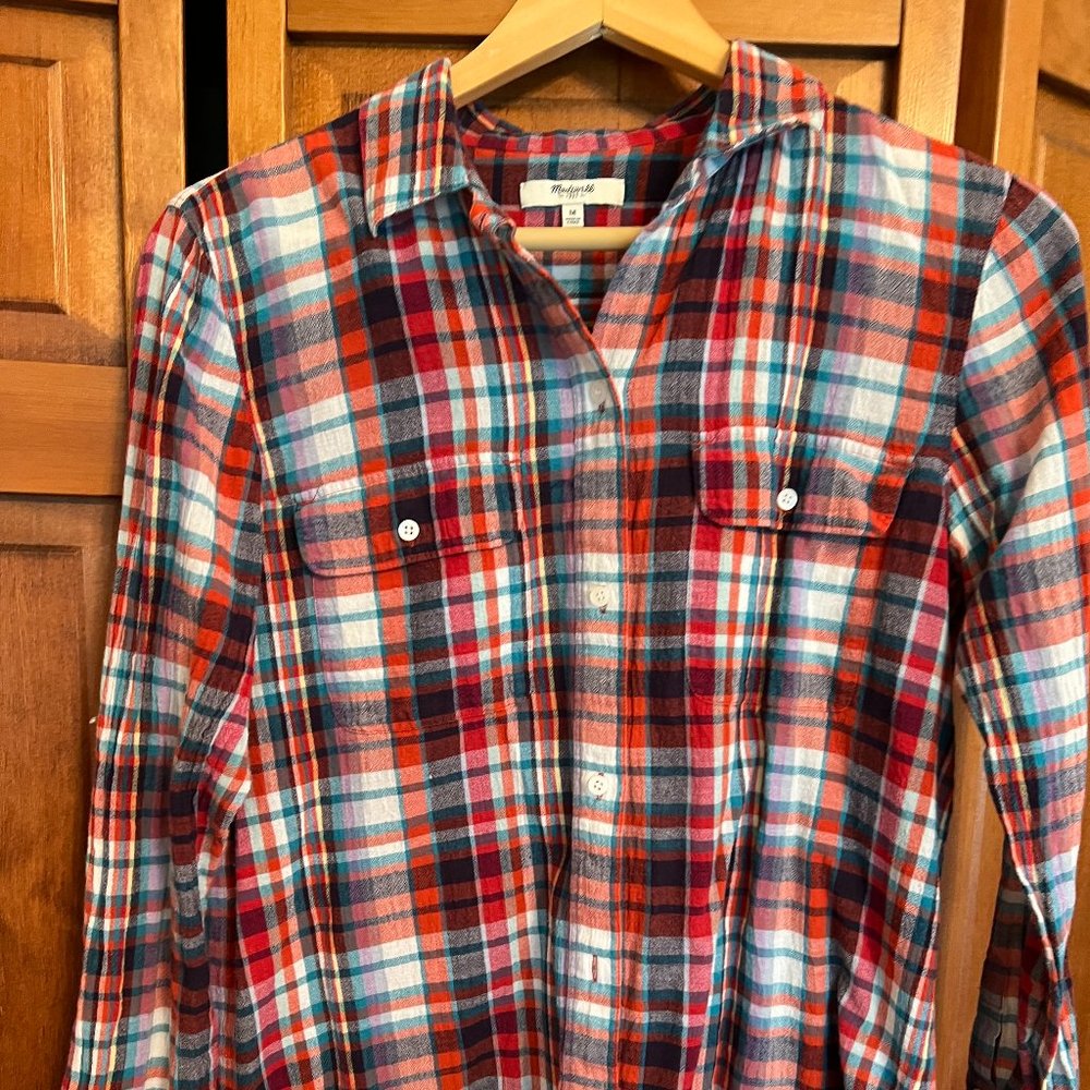 Madewell Plaid Shirt